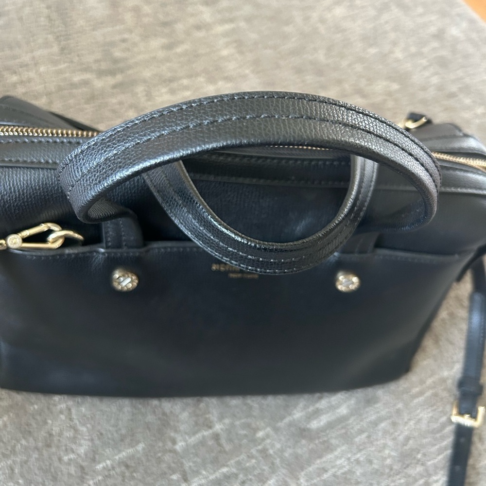 Henri Bendel Black Leather Bag - Picture 4 of 11